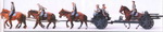 Preiser 16513 фигурки Конный транспорт  H0