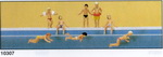 Preiser 10307 фигурки Дети плавают  H0