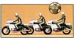Preiser 10489 фигурки Милиция на мотоциклах  H0