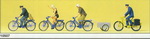Preiser 10507 фигурки Велосипедист  H0