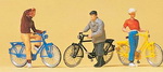 Preiser 10515 фигурки Велосипедисты  H0