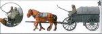 Preiser 16570 фигурки Повозка  H0