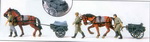 Preiser 16576 фигурки Боевые тележки  H0