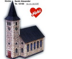 Heki 10100  Церковь 18 х 9 х 23 см (картон)  H0