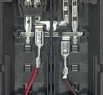 Maerklin 74040  Провода с контактами для подключения питания к рельсам (1 метр)  H0