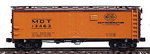 Intermountain 65529-03 вагон 40  "стальной" ледник R-40-23 MDT/New York Central (тележки Intermountain)  N