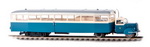 Brekina 64203 состав Sylter Inselbahn LT 4. hellelfenbein/blau.DC. TD  Ep.III H0