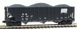 Micro Trains 108140 вагон 100 тонный хоппер с углем Penn Central  N