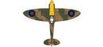 Herpa 81AC066  Spitfire Mk1 57 OTU. RAF Hawarden. March 1942  1:72