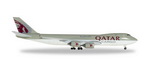 Herpa 531993  Qatar Airways Cargo B747-8F  1:500