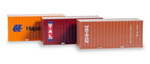 Herpa 076432-003  набор 20фт контейнеров Hapag Lloyd / TAL / Triton  H0