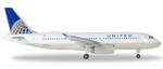 Herpa 531252  A320 United Airlines N491UA  1:500