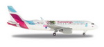 Herpa 531276  A320 Eurowings  Holidays  1:500